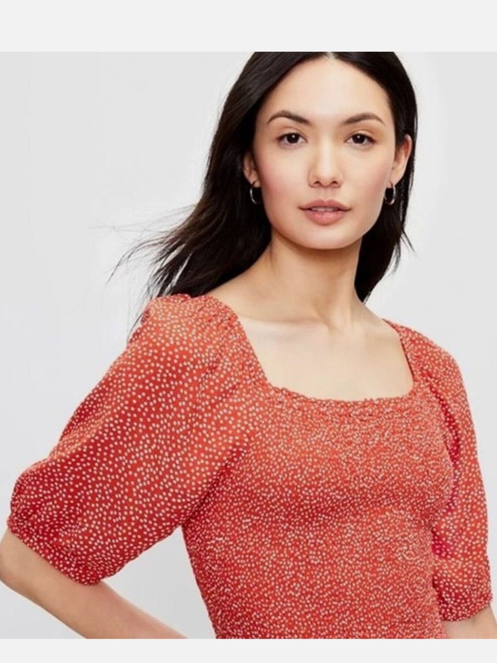 LOFT dotted top